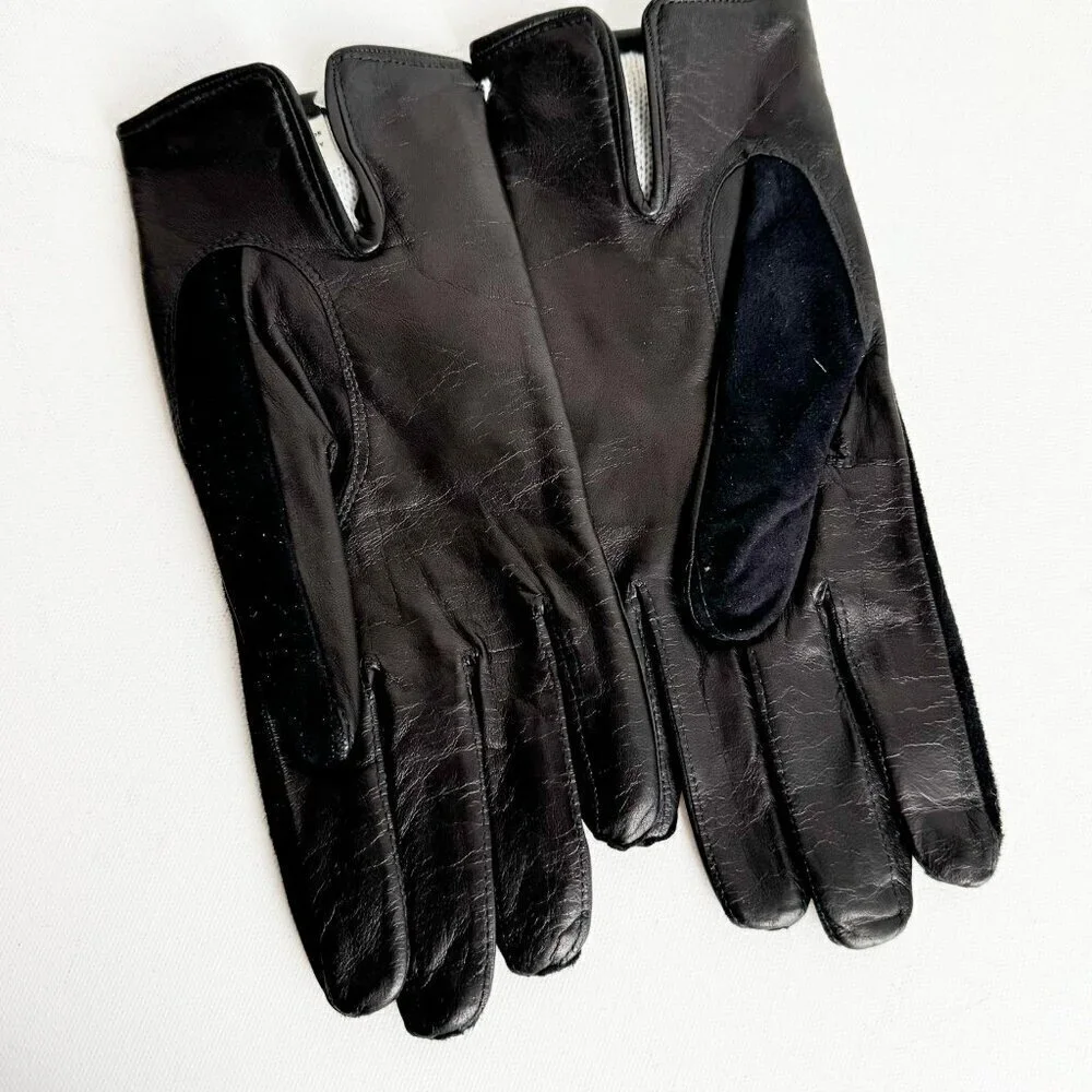 Vintage Eaton's Made in Italy Suede Gloves 8/S